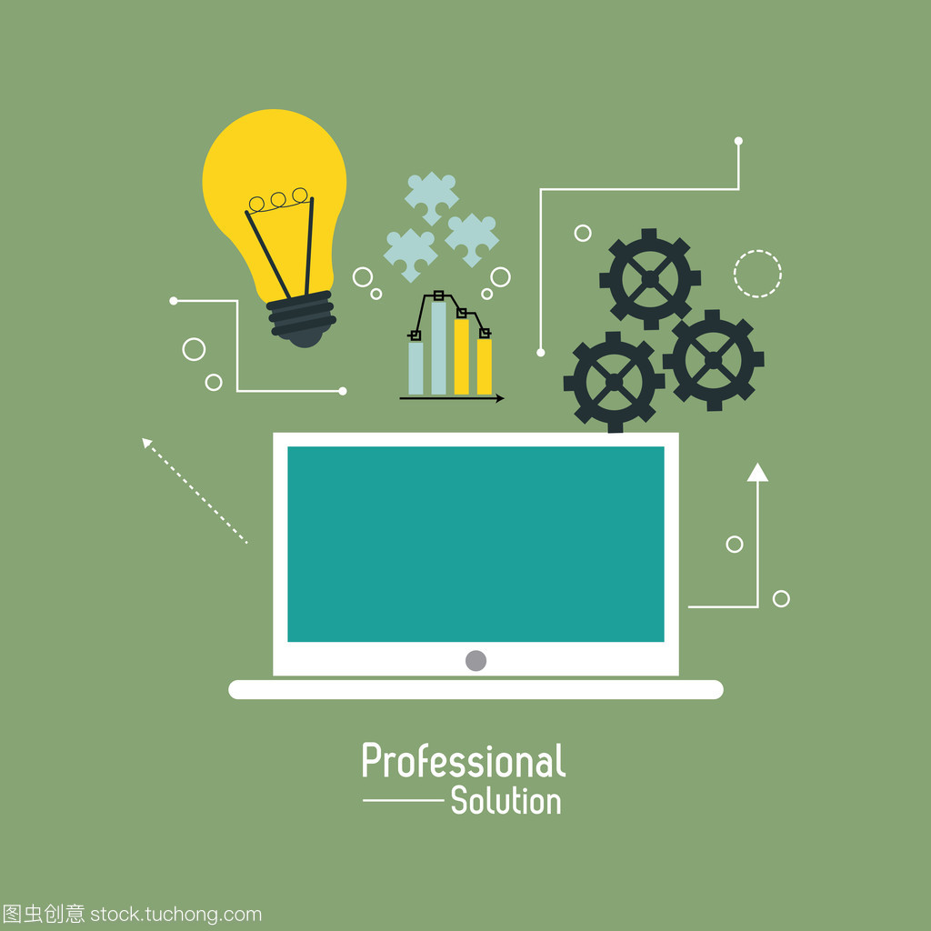 客户服务设计平面插图 专业设计服务指南