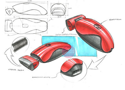 黄山手绘工厂 引领专业工业设计手绘服务